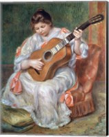 Framed Guitar Player, 1897