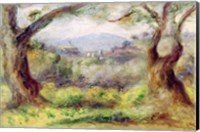 Framed Landscape at Les Collettes, 1910