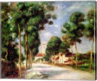 Framed Road to Essoyes, 1901
