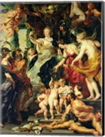 Framed Felicity of the Regency, 1621-25