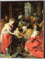 Framed Adoration of the Magi