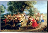 Framed Peasant Dance