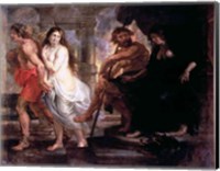 Framed Orpheus and Eurydice