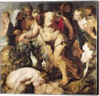 Framed Drunken Silenus