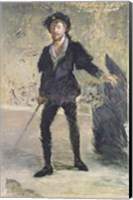 Framed Jean-Baptiste Faure in the Opera 'Hamlet' by Ambroise Thomas
