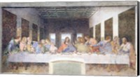 Framed Last Supper, 1495-97 (post restoration)