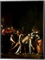 Framed Resurrection of Lazarus, Detail