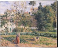 Framed Vegetable Garden at the Hermitage, Pontoise, 1879