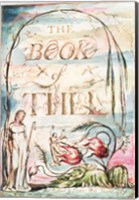 Framed Book of Thel; Title Page, 1789