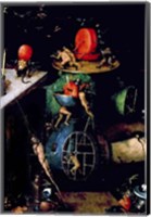 Framed Last Judgement (Altarpiece): Detail of an Urn