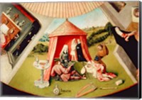 Framed Luxury, detail from The Table of the Seven Deadly Sins and the Four Last Things