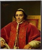 Framed Portrait of Pope Pius VII