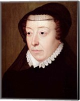 Framed Portrait of Catherine de Medici