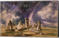 Framed Stonehenge, 1835