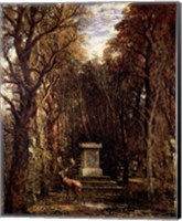 Framed Cenotaph to Reynold's Memory, Coleorton, c.1833