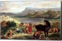 Framed Ovid among the Scythians, 1859