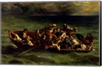 Framed Shipwreck of Don Juan, 1840
