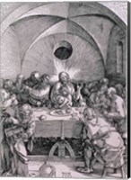 Framed Last Supper from the 'Great Passion'