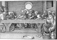 Framed Last Supper, pub. 1523