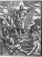 Framed Resurrection, from 'The Great Passion' series, 1510