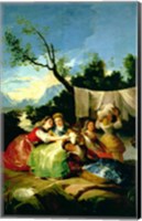 Framed Washerwomen, before 1780