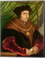 Framed Portrait of Sir Thomas More