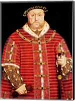 Framed Portrait of Henry VIII D