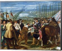Framed Surrender of Breda, 1625