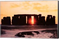 Framed Stonehenge, Winter Solstice