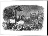 Framed Battle at Corrack's Ford, Between the Troops of General McClellan's Command