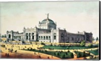 Framed Grand United States Centennial Exhibition, Fairmount Park, Philadelphia, 1876