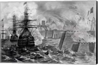 Framed Victorious Bombardment of Vera Cruz by the United Forces of the Army and Navy of the US