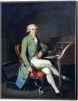 Framed Maximilien de Robespierre