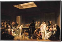Framed Game of Billiards, 1807