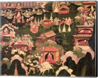 Framed Parinirvana and the Death of Buddha