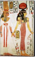 Framed Isis and Nefertari, from the Tomb of Nefertari