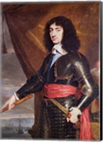 Framed Portrait of Charles II