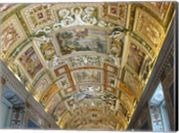 Framed Vatican Museum Painted Ceiling