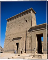 Framed Philae Temple, Aswan, Egypt