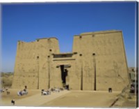 Framed Temple of Horus, Edfu, Egypt