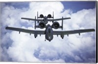 Framed Fairchild A-10 Thunderfird Anti-Tank Bombers