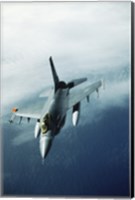 Framed General Dynamics F-16 Falcon Jet Fighter