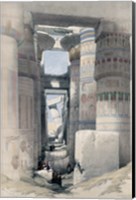 Framed Temple of Karnacs Egypt