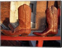 Framed Cowboy Boots
