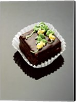 Framed Close-up of a chocolate cake