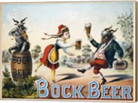 Framed Bock Beer