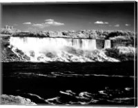 Framed Canada, Niagara Falls, Infrared view, taken from Canadian side