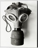 Framed Close-up of a Gas Mask