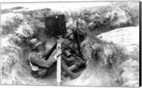 Framed Germans Recording the Battle