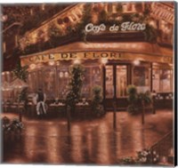 Framed Cafe De Flore